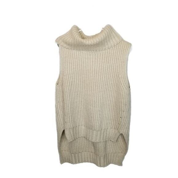 ASTR Womens Wool Hi Low Sweater Sweater Preppy Classic Coastal Grandma SIze S - Picture 1 of 7